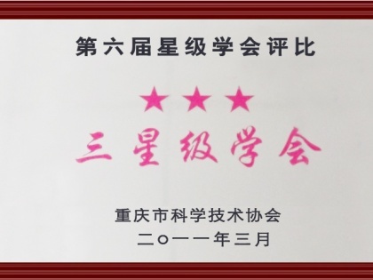 第六届三星级学会